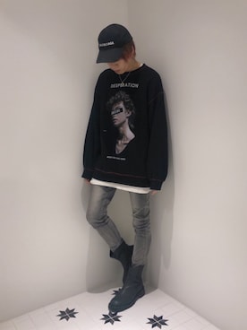 ムラジュンさん（メンズ・172cm）の秋コーディネート