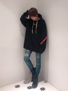 ムラジュンさん（メンズ・172cm）の秋コーディネート