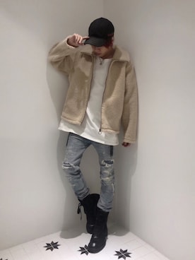 ムラジュンさん（メンズ・172cm）の秋コーディネート