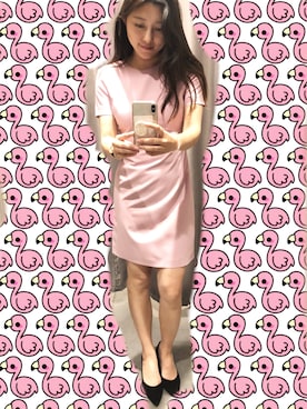 「theory（セオリー）のアイテム（ワンピース/ドレス）」を使った、sunflower716さん（レディース・162cm）の夏コーディネート