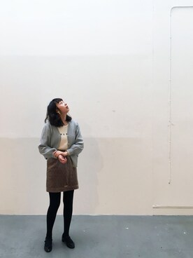 「RUBY AND YOU」｜LianeDさん（レディース・168cm）の春コーディネート