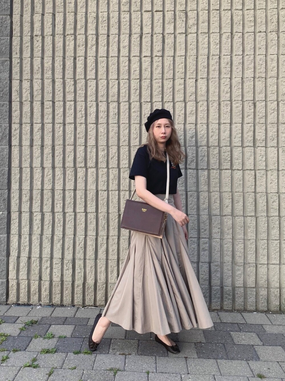 FRAY ID♡ランダムマチタフタスカートスカート - ロングスカート