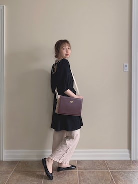 「A.P.C.」｜「アイテム（ワンピース/ドレス）」を使った、LianeDさん（レディース・168cm）の夏コーディネート