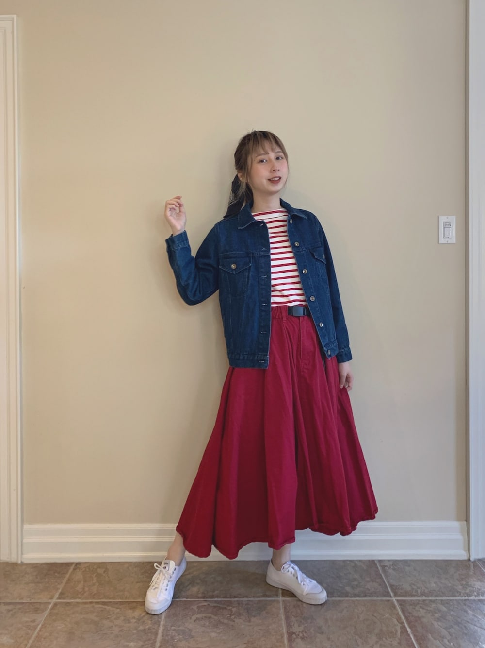 MIRACLE★CANDYスカート　アカ b45885_2.jpg