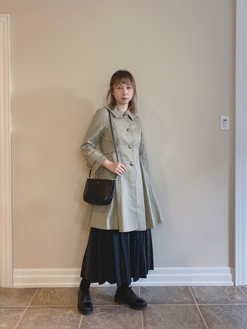 Jane Marpleのトレンチコートを使ったレディース人気ファッション