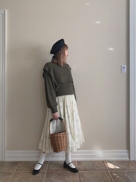 LianeDさん（レディース・168cm）の秋コーディネート