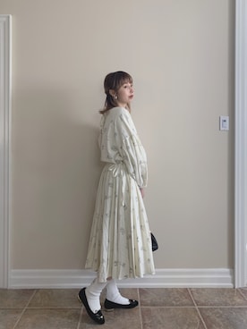「Charlotte Olympia（シャーロットオリンピア）のアイテム」を使った、LianeDさん（レディース・168cm）の秋コーディネート