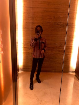 「ISABEL MARANT（イザベルマラン）のアイテム（トップス）」を使った、SabrinaAYさん（レディース・155cm）の秋コーディネート