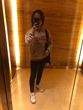 「Steve J ＆Yoni P（スティーブジェイアンドヨニピー）のアイテム」を使った、SabrinaAYさん（レディース・155cm）の秋コーディネート