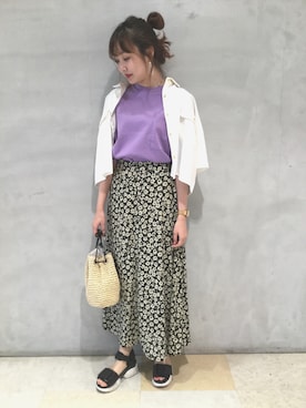 LOWRYS FARMさんすて福山店さん（レディース・161cm）の春コーディネート