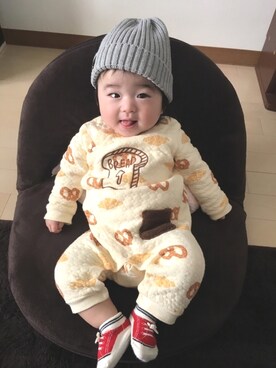 Nanaさん（キッズ・70cm）の春コーディネート