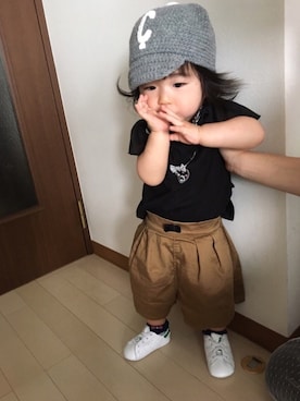 Nanaさん(キッズ・70cm)の秋コーディネート