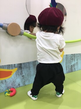 Nanaさん（キッズ・70cm）の秋コーディネート