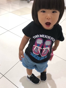 Nanaさん(キッズ・80cm)の夏コーディネート