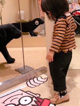 Nanaさん（キッズ・80cm）の秋コーディネート