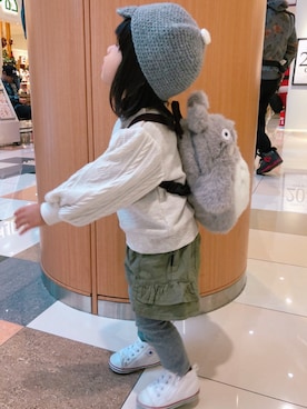 Nanaさん（キッズ・80cm）の秋コーディネート