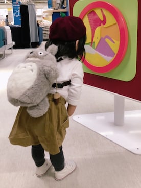 Nanaさん（キッズ・80cm）の秋コーディネート