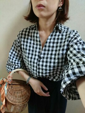 saonさん（レディース・158cm）の夏コーディネート