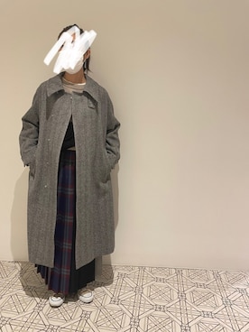 「MP STORE（エムピーストア）のアイテム」を使った、MP    WOMAN さん（レディース・164cm）の冬コーディネート