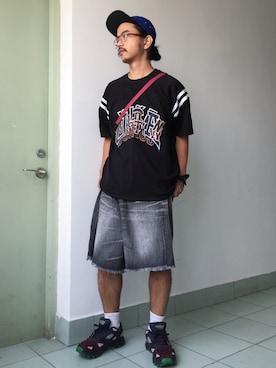 子洋さん(メンズ・168cm)の夏コーディネート