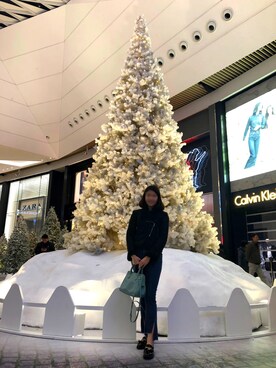 「salad（サラダ）のアイテム」を使った、Ngaさん（レディース・170cm）の冬コーディネート