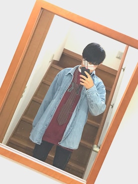 「アイテム（フォーマルスーツ/小物）」を使った、ひろとさん（メンズ・167cm・10代）の冬コーディネート