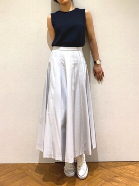 ebure（エブール）のスカートを使ったレディース人気ファッション