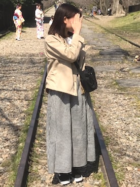 AOIさん（レディース・158cm）の春コーディネート