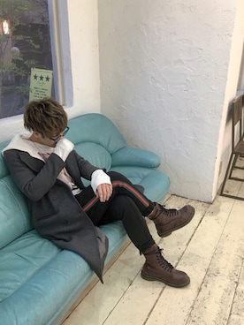 ke~た...さん（メンズ・177cm）の冬コーディネート