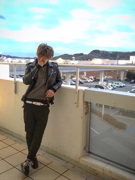 ke~た...さん（メンズ・177cm）の冬コーディネート