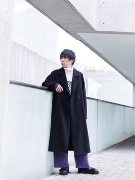 紫パンツ のメンズ人気ファッションコーディネート Wear