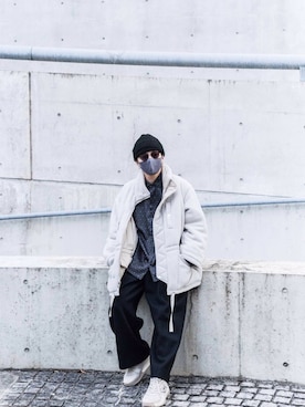 「nuterm（ニュータム）のアイテム」を使った、Takeru(SENTIRE)さん（メンズ・170cm）の冬コーディネート