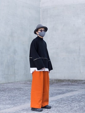 「Ameri（アメリ）のアイテム」を使った、Takeru(SENTIRE)さん（メンズ・170cm）の冬コーディネート