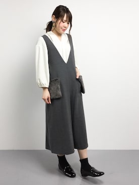 natsumiさん（レディース・160cm）の冬コーディネート