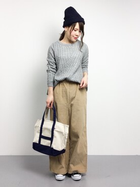 natsumiさん（レディース・160cm）の冬コーディネート