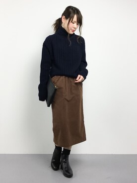 natsumiさん(レディース・160cm)の冬コーディネート