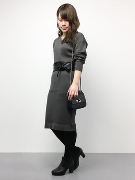 natsumiさん(レディース・160cm)の冬コーディネート