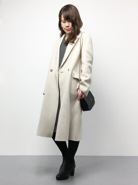 natsumiさん（レディース・160cm）の冬コーディネート