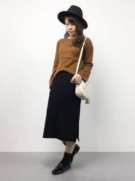 natsumiさん（レディース・160cm）の冬コーディネート