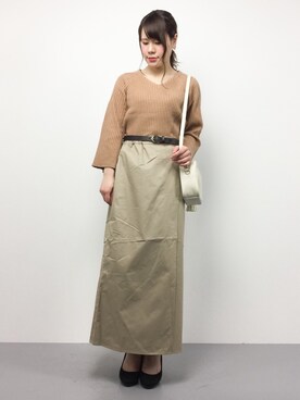 natsumiさん（レディース・160cm）の冬コーディネート