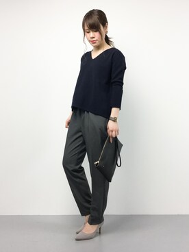 natsumiさん（レディース・160cm）の冬コーディネート