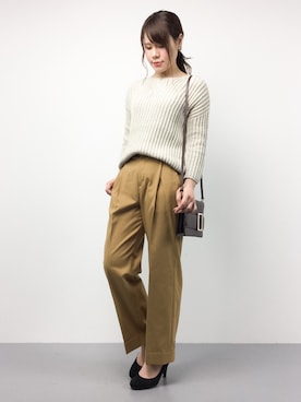 「URBAN RESEARCH ROSSO WOMEN（アーバンリサーチ　ロッソ）のアイテム」を使った、natsumiさん（レディース・160cm）の冬コーディネート