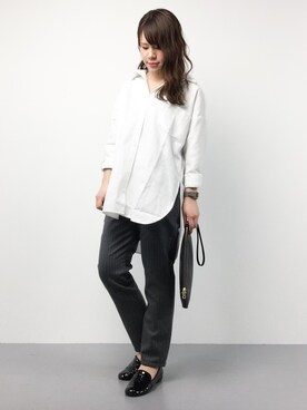 「Luz Llena (NEY)（ラズレナニー）のアイテム（トップス）」を使った、natsumiさん（レディース・160cm）の冬コーディネート