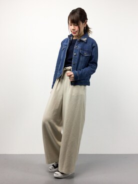 「amelier MAJESTIC LEGON（アメリエルマジェスティックレゴン）のアイテム（ジャケット/アウター）」を使った、natsumiさん（レディース・160cm）の冬コーディネート