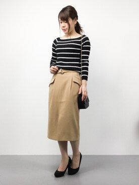 natsumiさん（レディース・160cm）の冬コーディネート