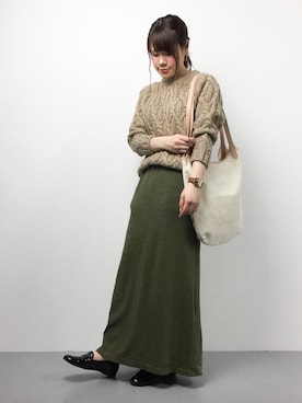natsumiさん(レディース・160cm)の冬コーディネート