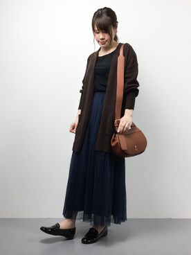 natsumiさん（レディース・160cm）の冬コーディネート