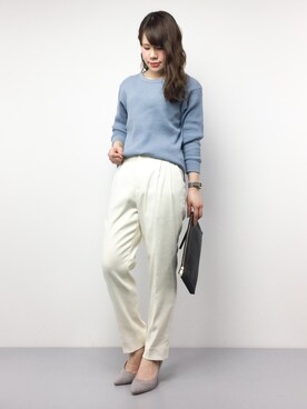 natsumiさん（レディース・160cm）の春コーディネート