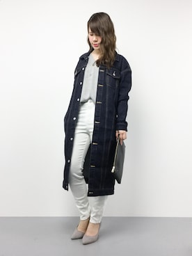 「NOISE MAKER（ノイズメーカー）のアイテム」を使った、natsumiさん（レディース・160cm）の春コーディネート