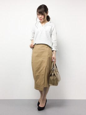 natsumiさん（レディース・160cm）の春コーディネート